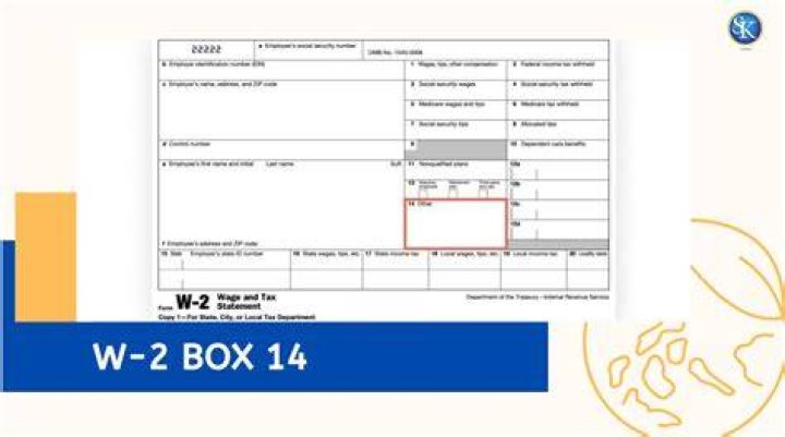 What is flex in box 14 on W-2?