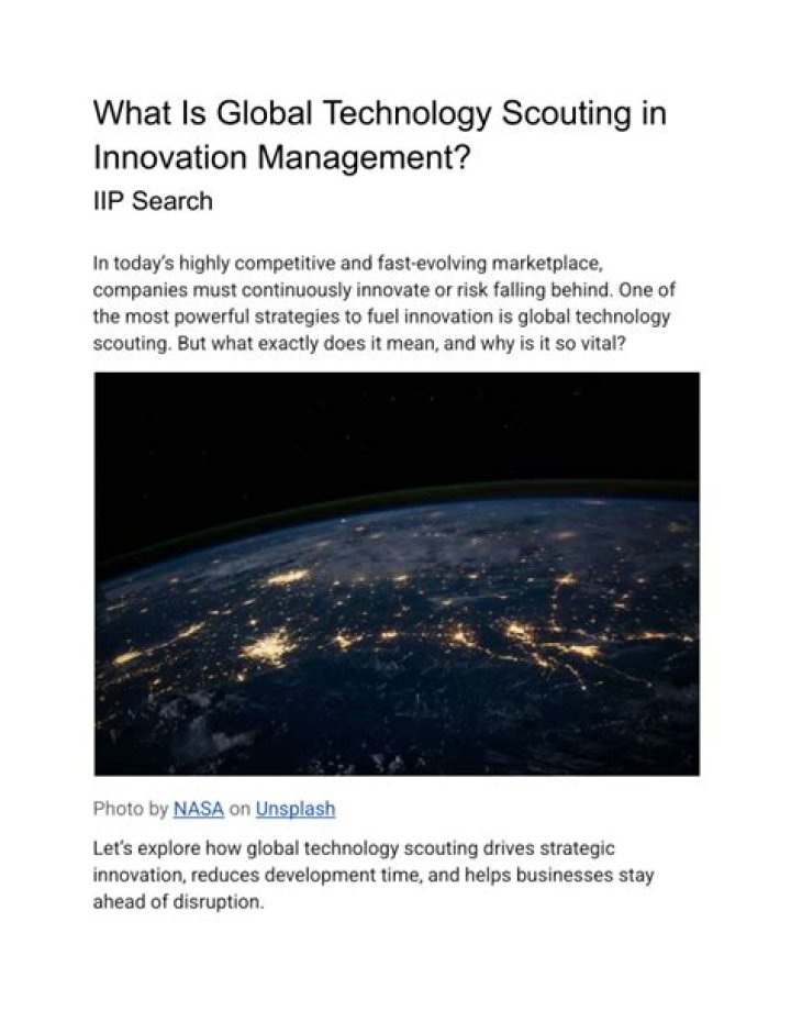 What is global technology?