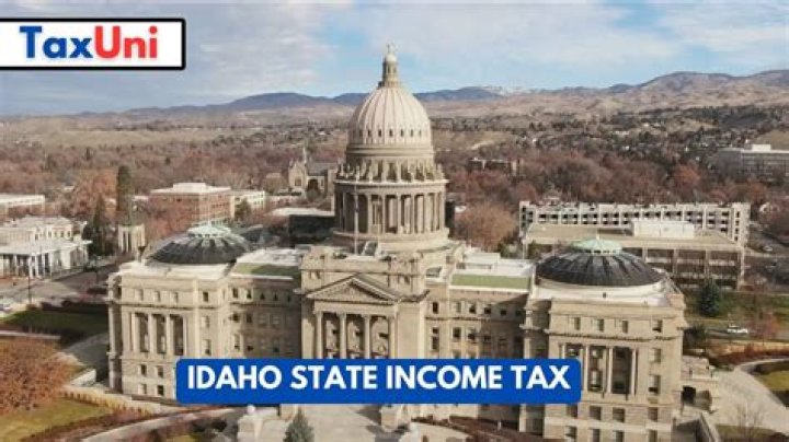 What is Idaho income tax rate 2020?