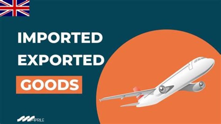 What is imported most into London?