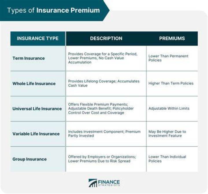 What is insurance premium classification?