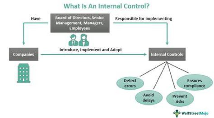 What is internal control process?