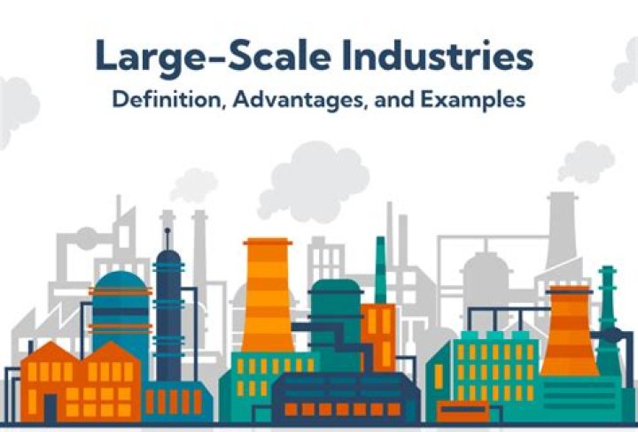 What is large scale industry answer?