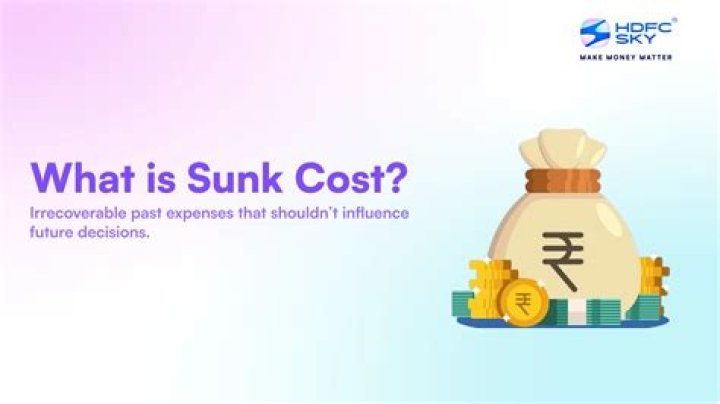 What is meant by sunk cost?