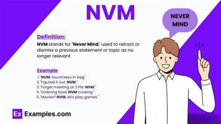 What is NVM used for?