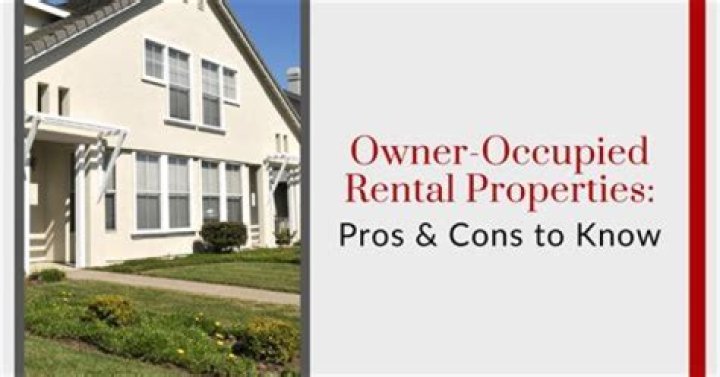 What is owner-occupied property in accounting?