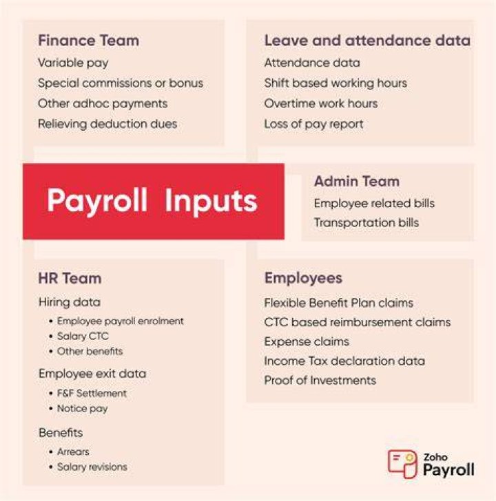 What is payroll input?