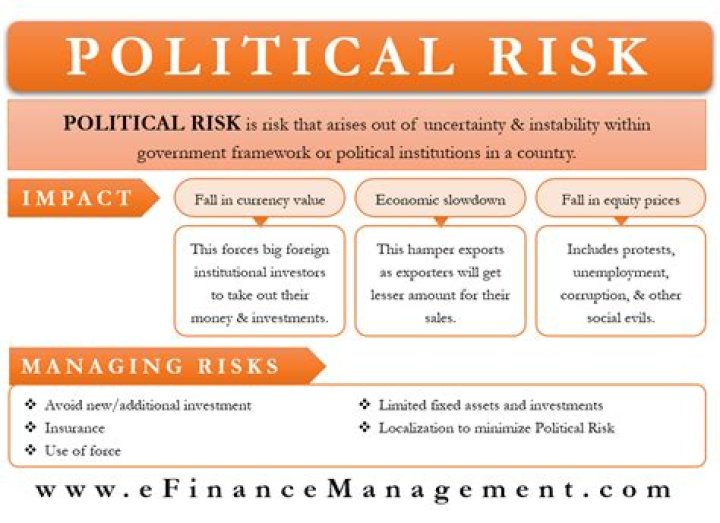 What is political risk and examples?