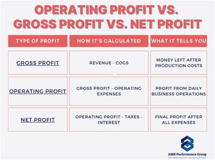 What is profit after operating costs are deducted?