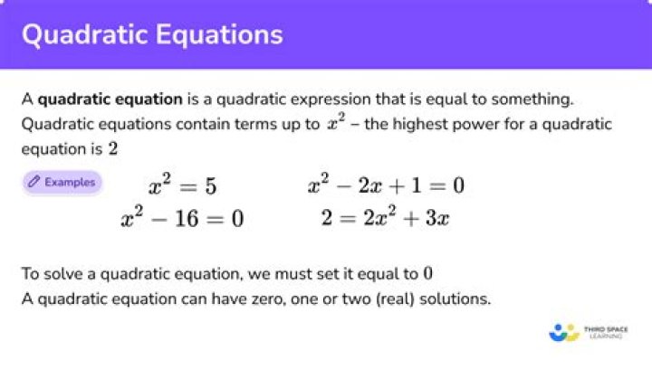 What is quadratic precipitant?