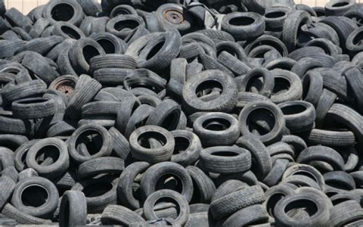 What is recycled tire rubber used for?