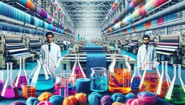 What is role of chemistry in textile industry?