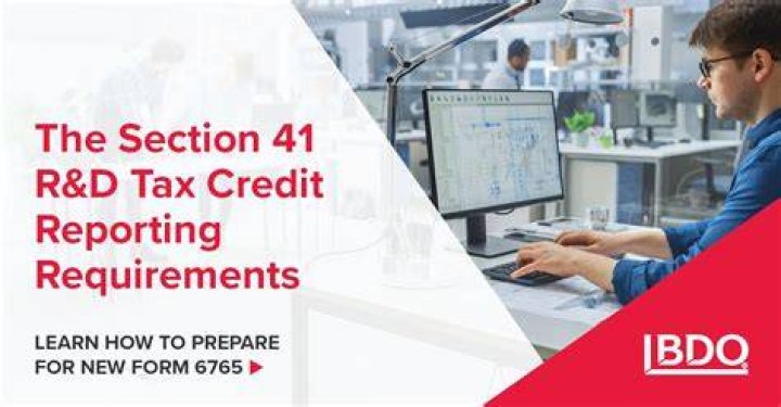 What is Section 41 tax credit?