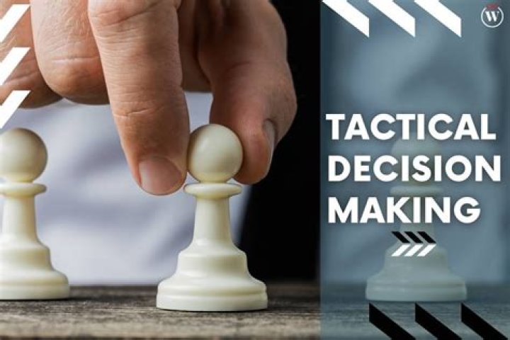 What is tactical decision example?