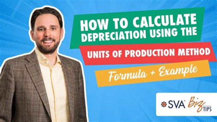 What is the acceptable method to calculate depreciation?