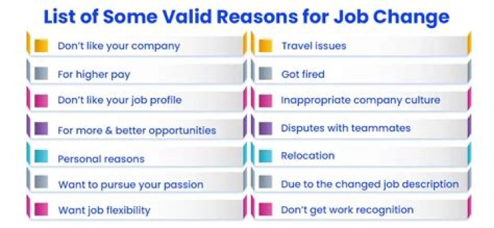 What is the best reason to change job?