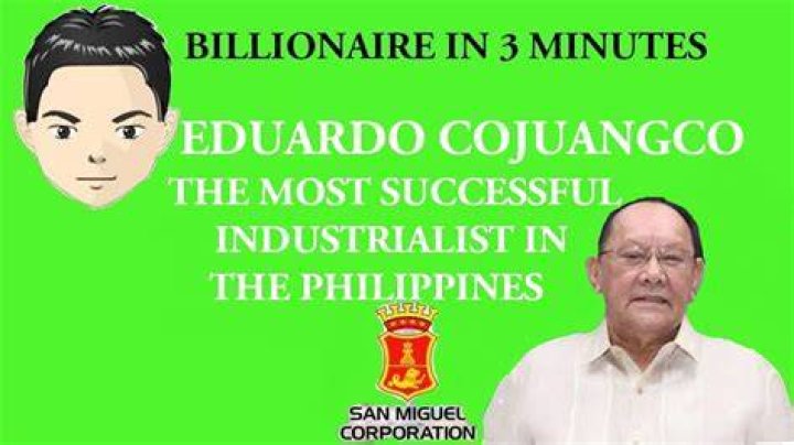 What is the business of Eduardo Cojuangco?