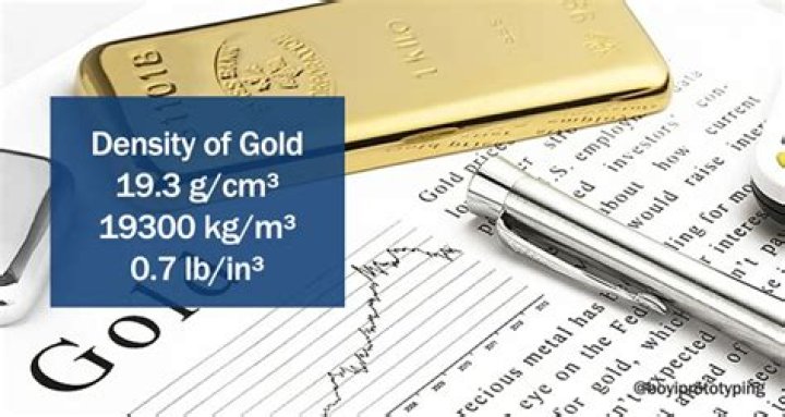 What is the density of 14 karat gold?