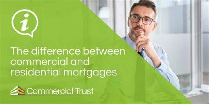 What is the difference between a commercial and residential mortgage?