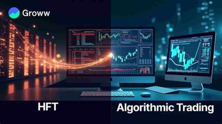 What is the difference between algorithmic trading and high-frequency trading?