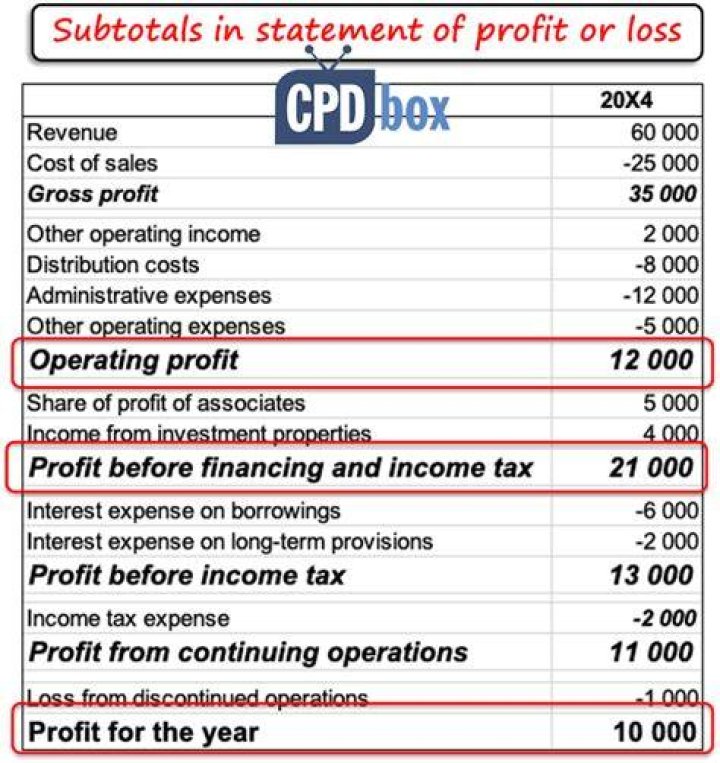 What is the effect of profit or loss to equity?