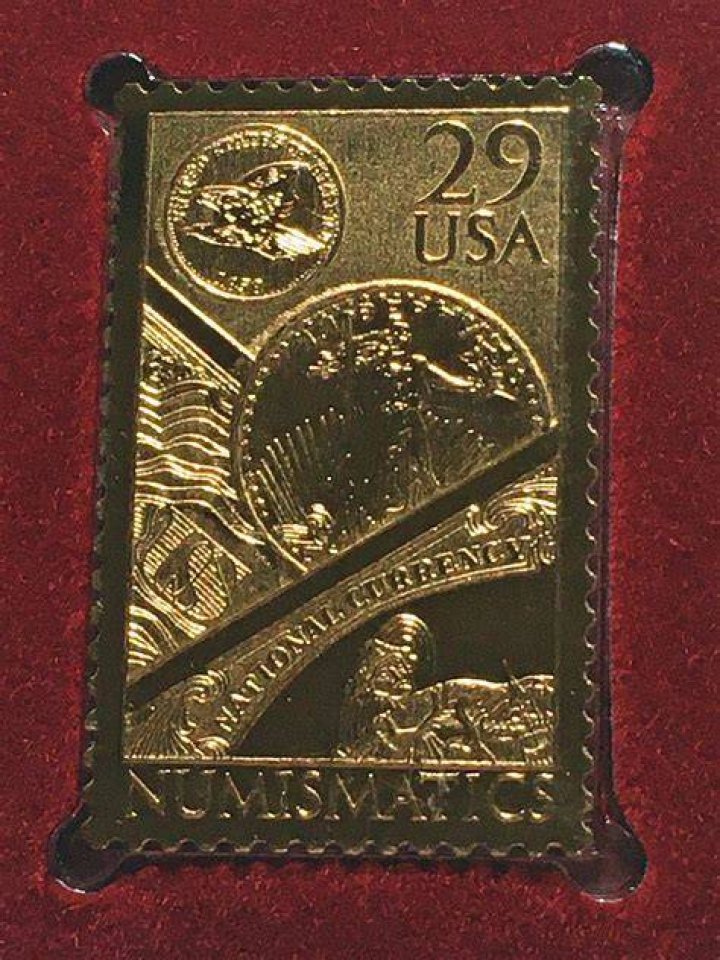 What is the gold value in the 22K gold stamps?