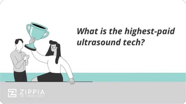 What is the highest paid ultrasound Tech?