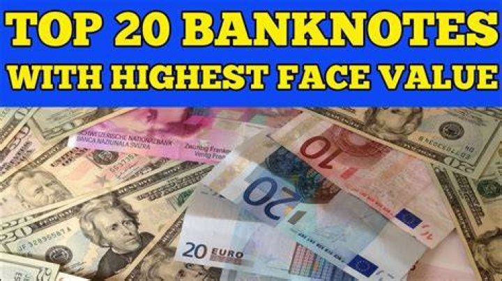 What is the highest value bank note in the world?