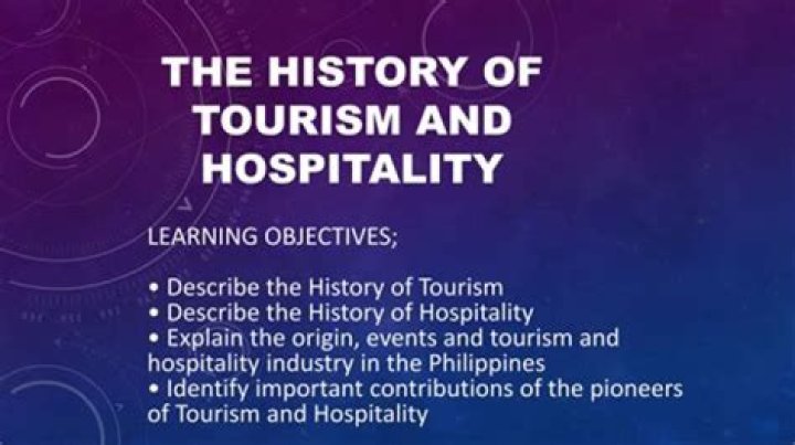 What is the history of the hospitality industry?