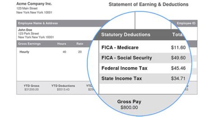 What is the largest deduction from your paycheck?