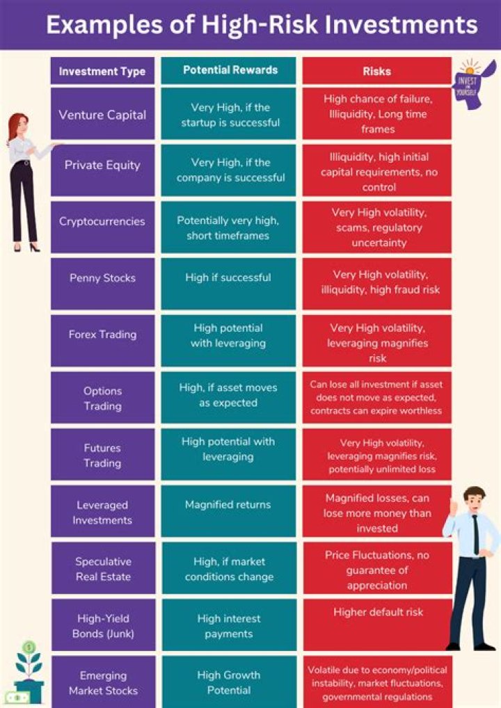 What is the main advantage in a high risk investment?
