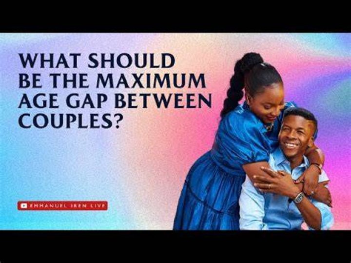 What is the maximum age gap for marriage?
