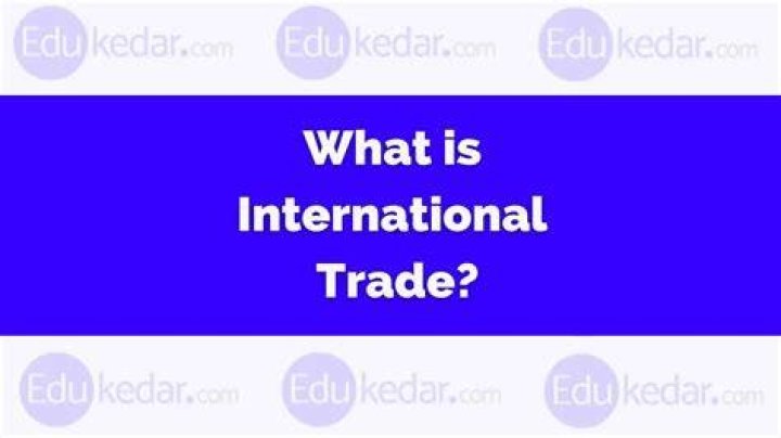 What is the need of international trade?
