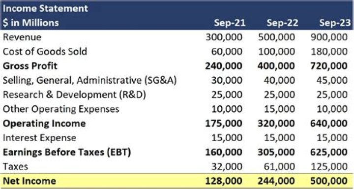 What is the net income of the company for a financial year?