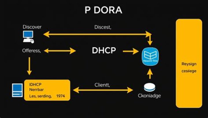 What is the process of DHCP?