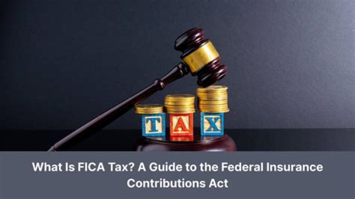 What is the purpose of a FICA tax Brainly?