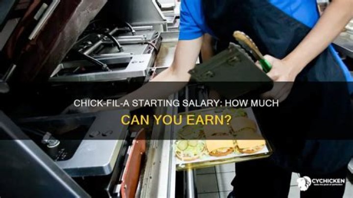 What is the starting salary at Chick Fil A?