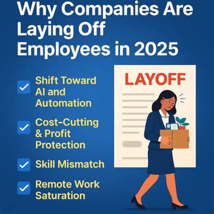 What is the term for laying off employees?