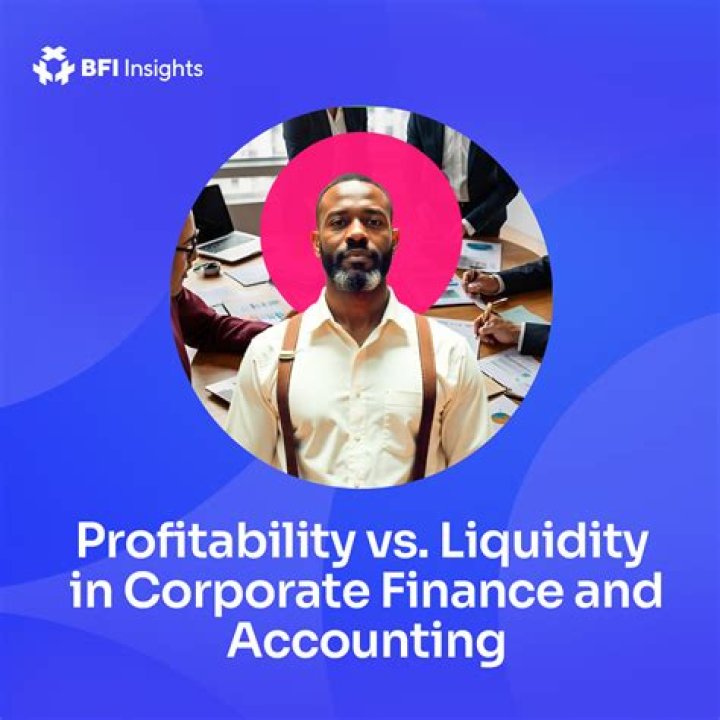 What is trade-off between profitability and liquidity?