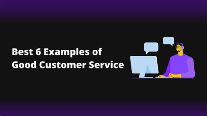 What is your definition of good customer service give me an example?