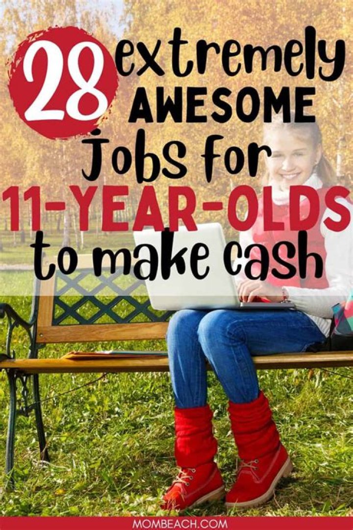 What kind of job can a 11 year old get?