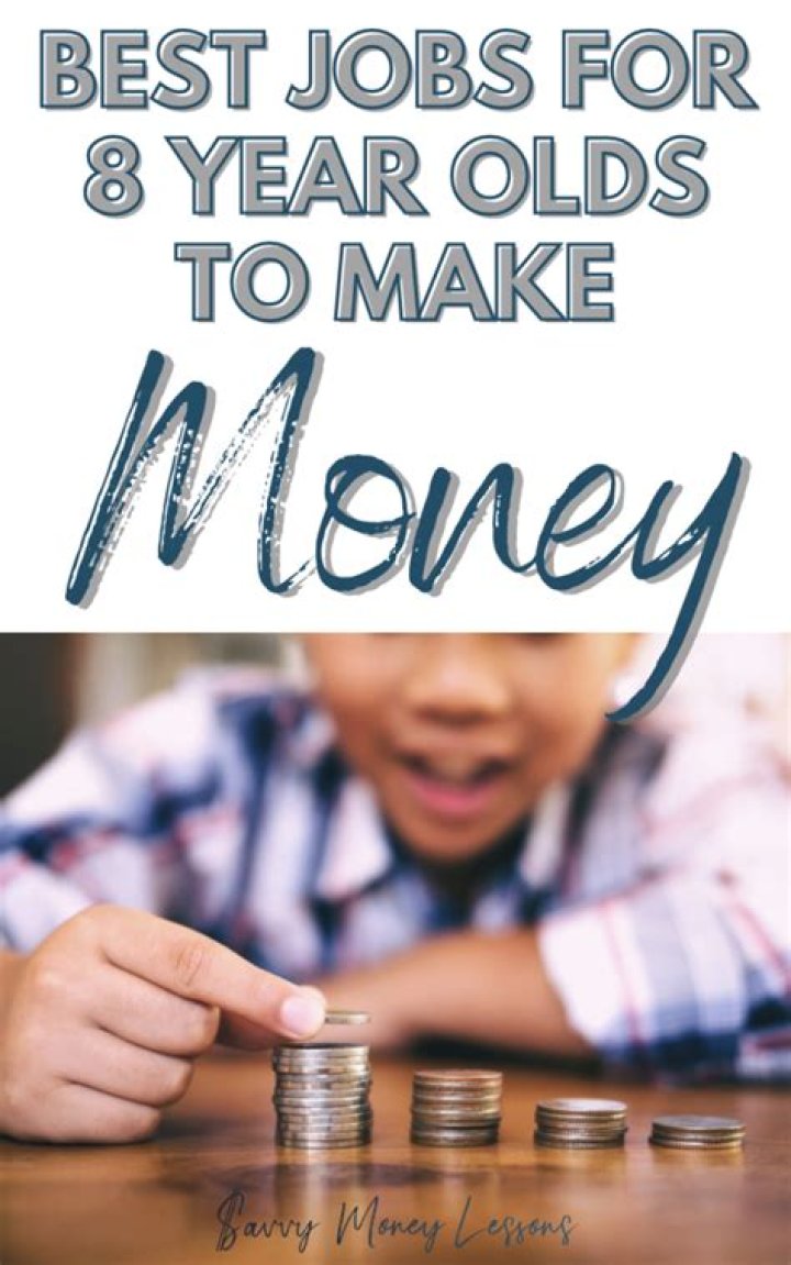 What kind of job can a 8-year-old get?