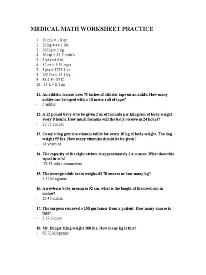 What kind of math do I need to be a doctor?