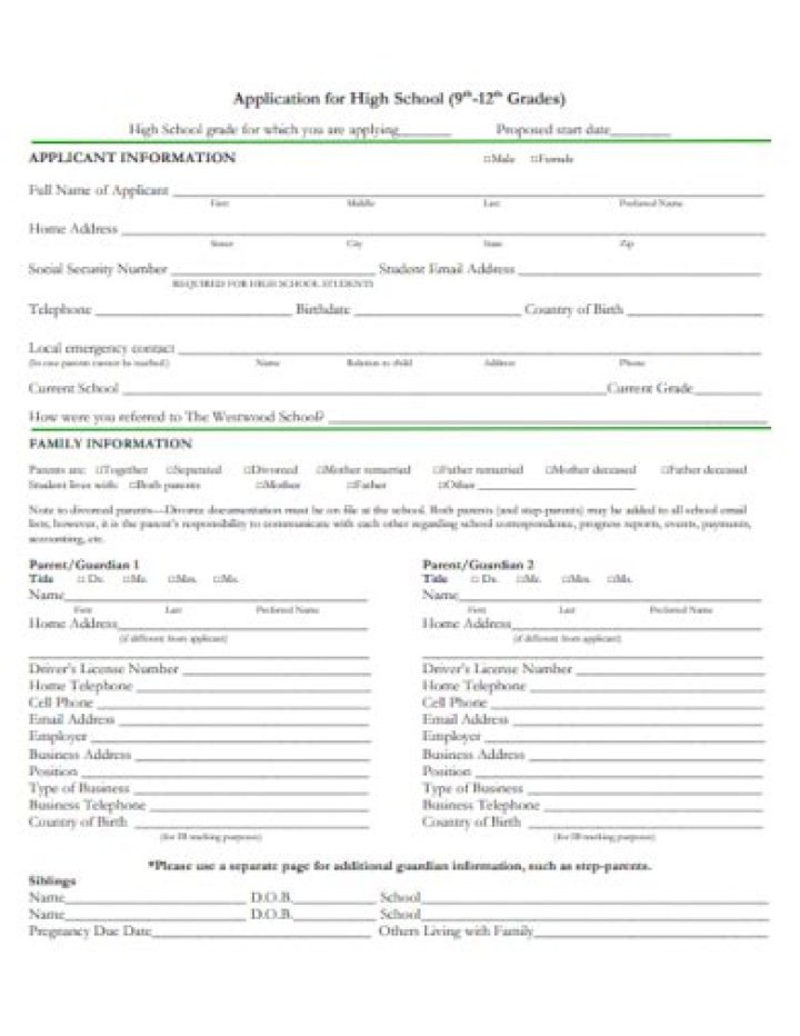 What looks good on a high school application?