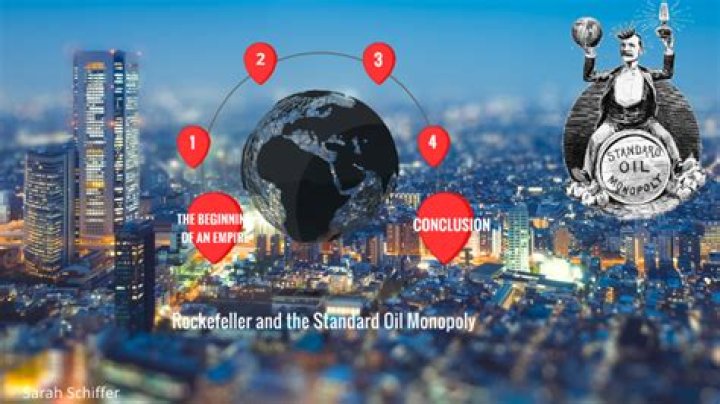 What monopolized the oil industry?