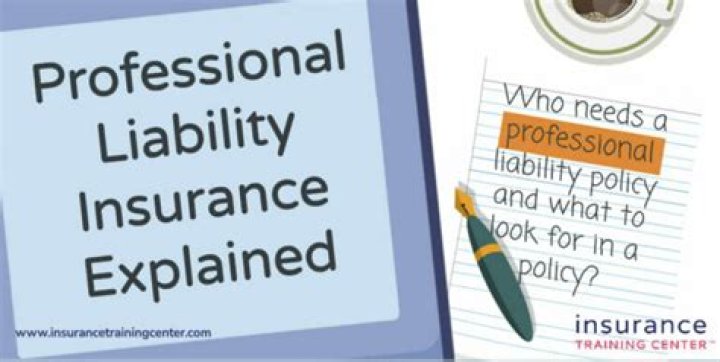 What option below does professional liability insurance not cover?