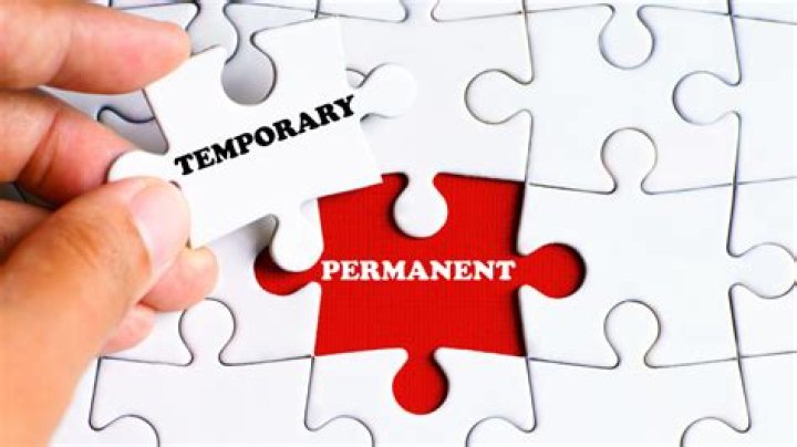 What permanent job means?