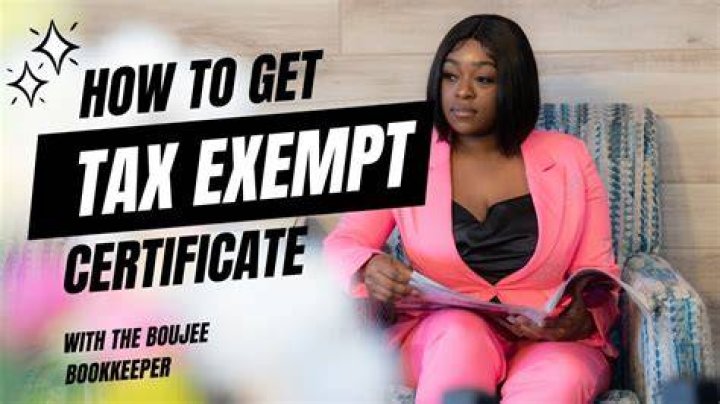 What qualifies a person as tax-exempt?