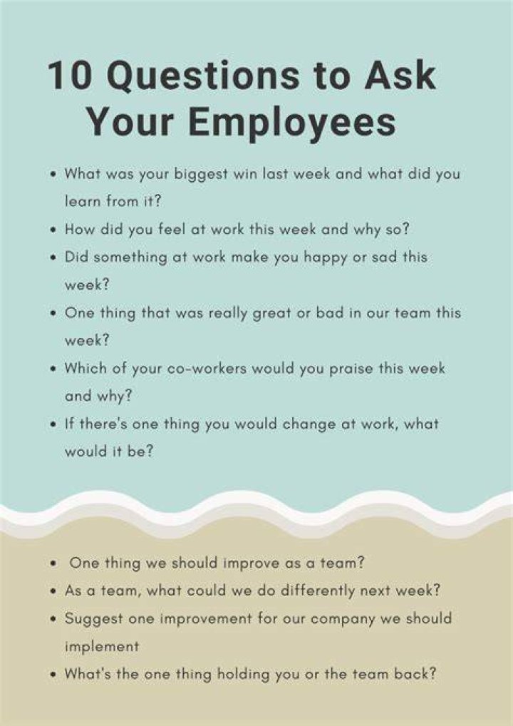 What questions should I ask a future employee?