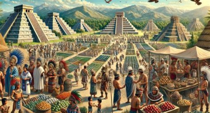 What role did trade play in the Aztec civilization?